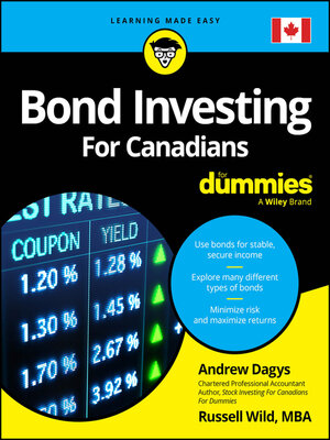cover image of Bond Investing For Canadians For Dummies